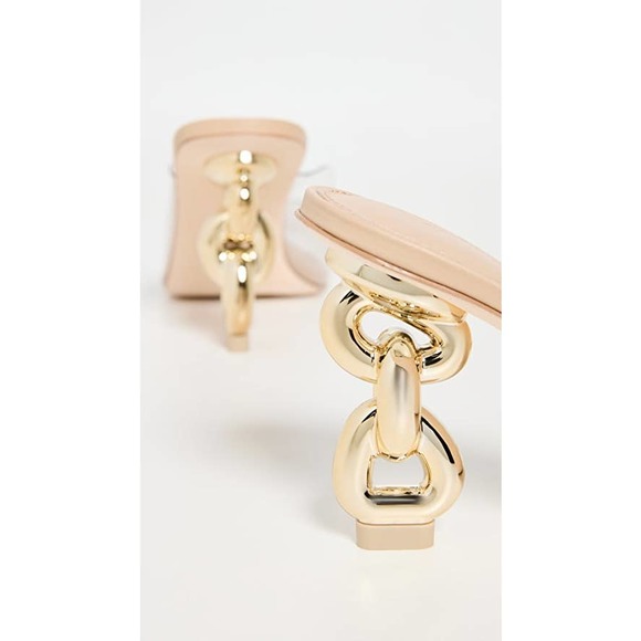 Cult Gaia Carmen Mule Shoes in Clear 36.5 - Picture 2 of 6